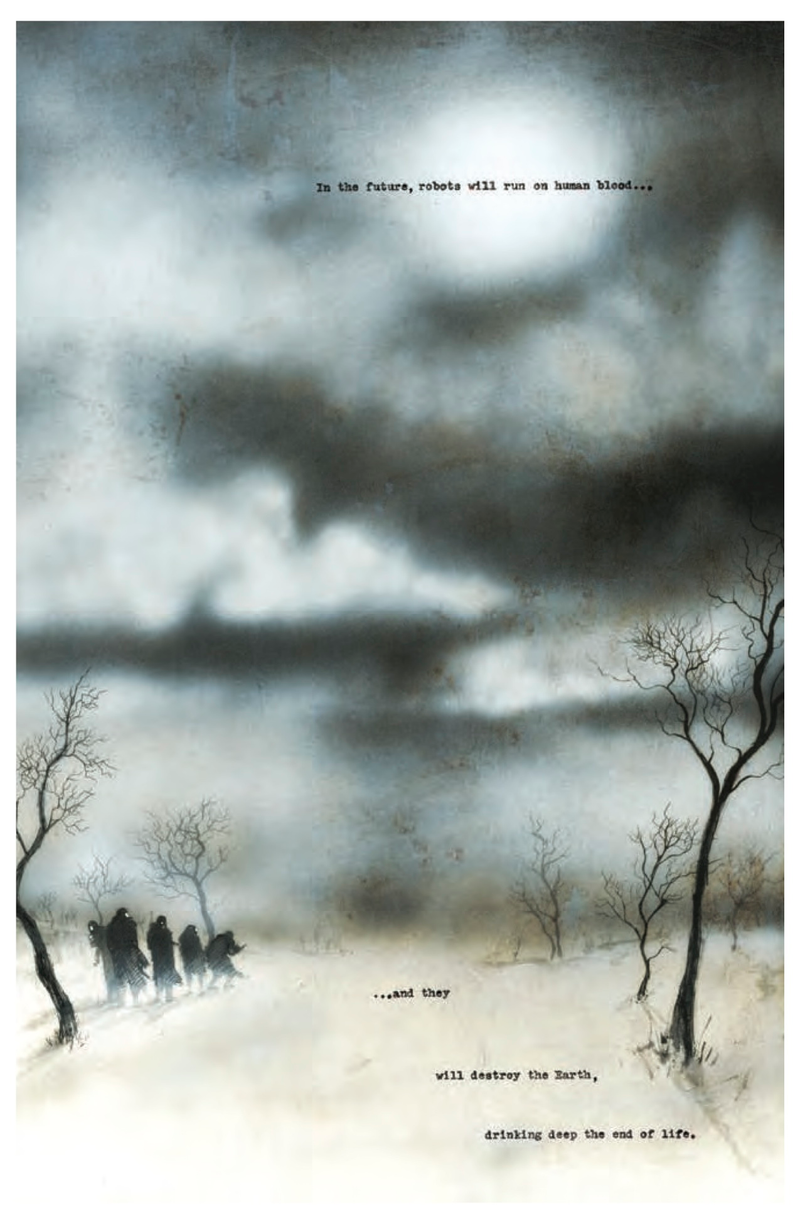 Illustration for article titled Read a preview of vampires versus blood-sucking robots, from the author of 30 Days of Night